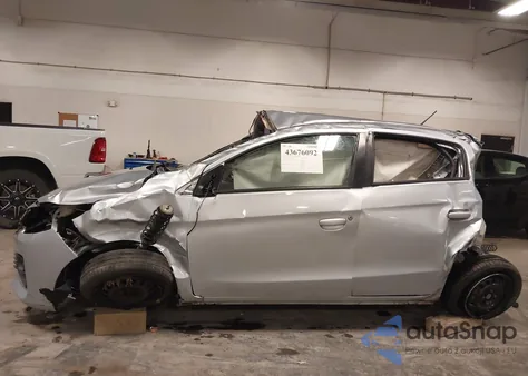 2021 Mitsubishi Mirage Carbonite Edition/Es/Le from USA, damaged, VIN ML32AUHJ6MH003456